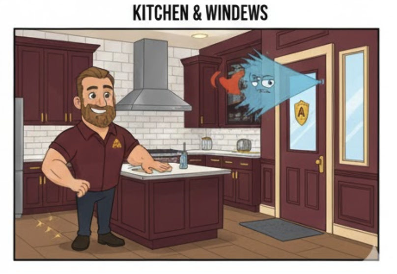 High-Impact Kitchen & Bathroom Updates