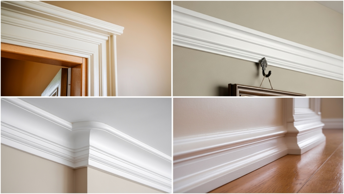 Trim Work, Baseboards & Crown Molding